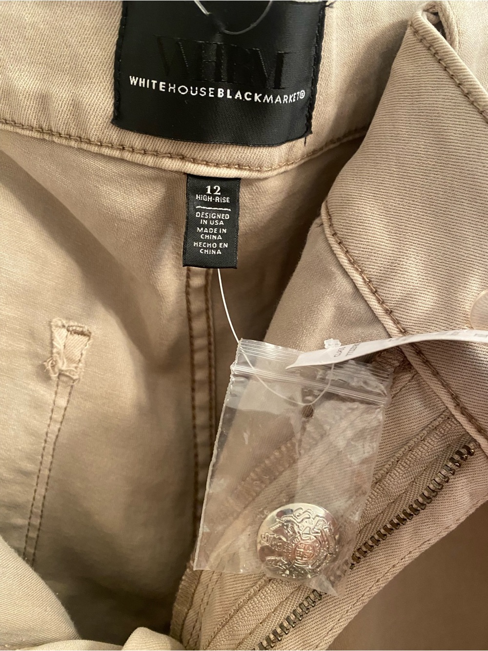 White House Black Market Wide Leg Sailor Pants - Picture 6 of 6